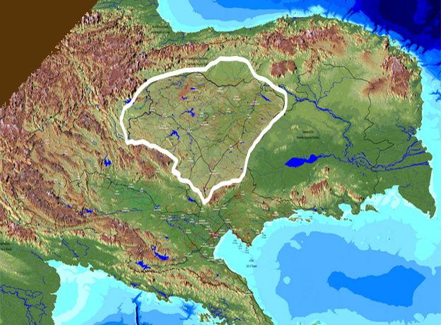 Isaan global map